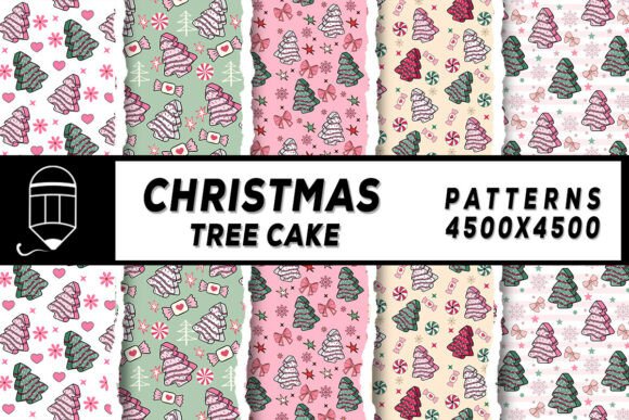 Christmas Tree Cake Papers Patterns: A Versatile Design for Creative Projects