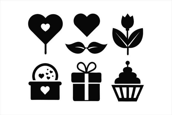 h1 Valentine s Day Romantic Icon Bundle
