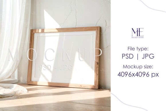 Horizontal Frame Mockup, DIN A Landscape: A Versatile Tool for Creative Professionals