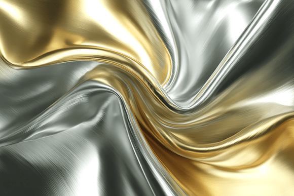 Luxury Gold and Silver Liquid Texture: Elevate Your Designs with Elegance